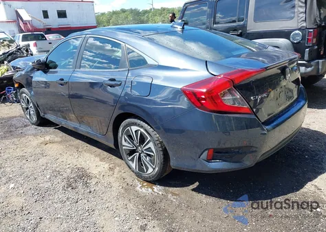 2017 Honda Civic Ex-T from USA, damaged, VIN 2HGFC1F48HH657896